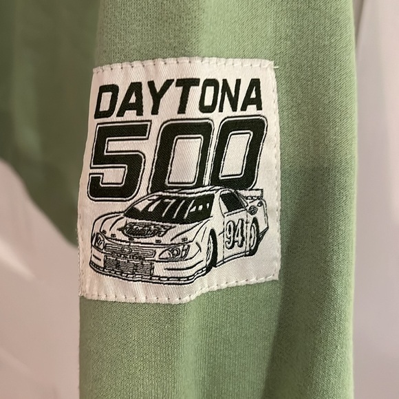 Men’s Daytona NASCAR green sweatshirt, Size S - Picture 2 of 7